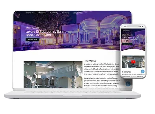 The Palace, Website by Pacific Web The Palace, Website by Pacific Web