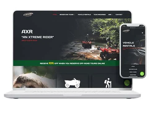 AXR Jaco, Website by Pacific Web The Palace, Website by Pacific Web