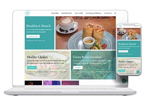 Green Room, Website by Pacific Web Green Room, Website by Pacific Web