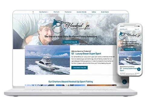 Hooked Up Sport Fishing, Website by Pacific Web Hooked Up Sport Fishing, Website by Pacific Web