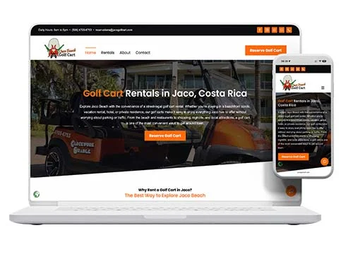 Jaco Golf Cart, Website by Pacific Web Jaco Golf Cart, Website by Pacific Web
