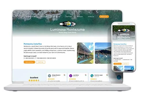 Luminosa Montezuma Hostel, Website by Pacific Web Luminosa Montezuma Hostel, Website by Pacific Web