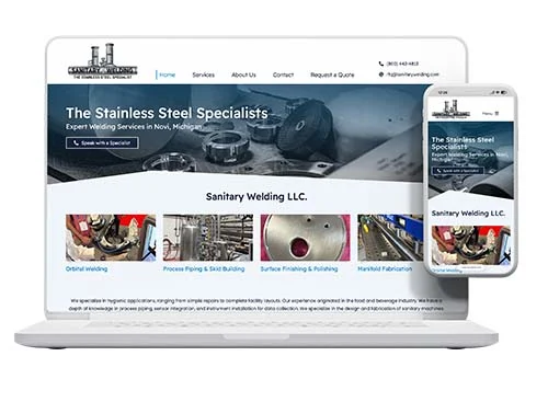 Sanitary Welding, Website by Pacific Marketing Sanitary Welding, Website by Pacific Marketing