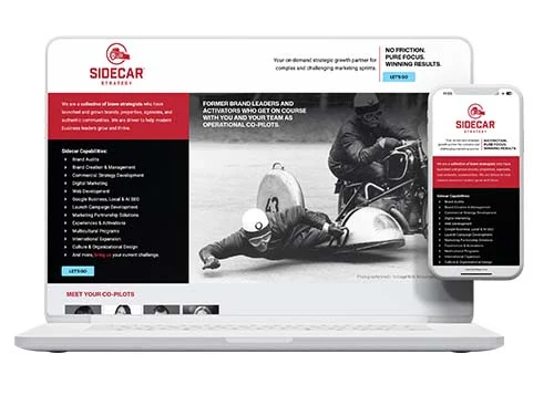Sidecar Strategy, Landing Page by Pacific Web Sidecar Strategy, Landing Page by Pacific Web