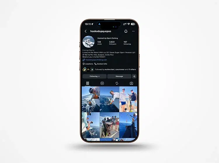 gestión de redes sociales para Hooked Up Sport Fishing | Pacific Creative Studio gestión de redes sociales para Hooked Up Sport Fishing Pacific